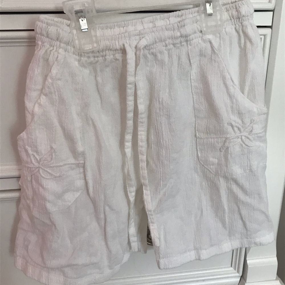 White shorts